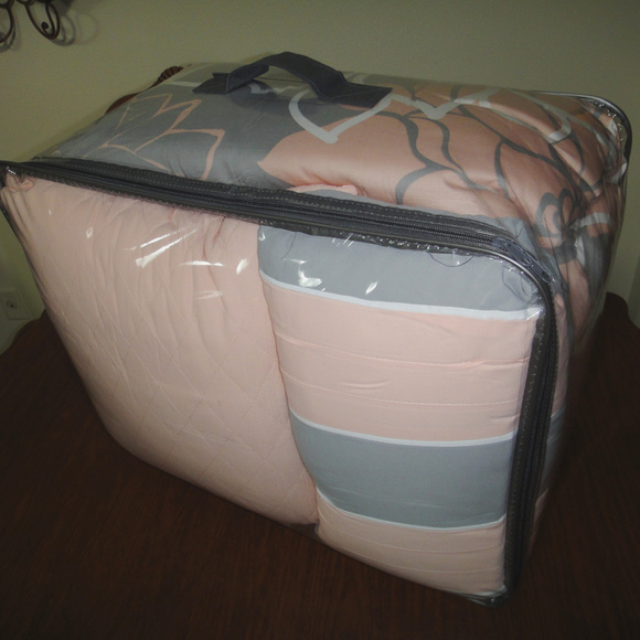Madison Park Lola Comforter Set Blush 
